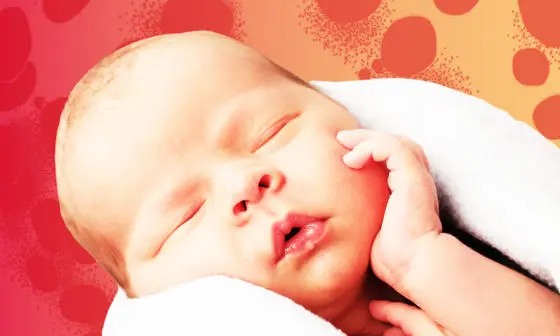 an IVF baby