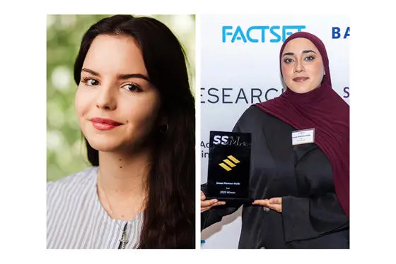 Gracie Coulwill (left) and Imaan Kamran Malik (right)