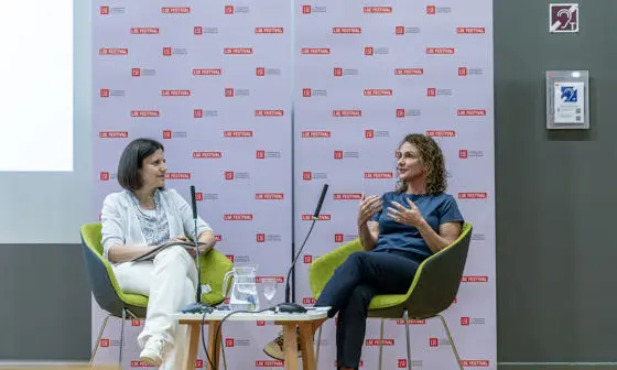 Lila Ibrahim in conversation with Professor Cosmina Dorobantu