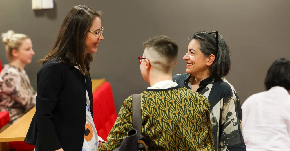 Attendees at a Gender event