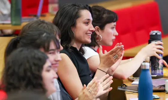 Audience at a LSE Gender event