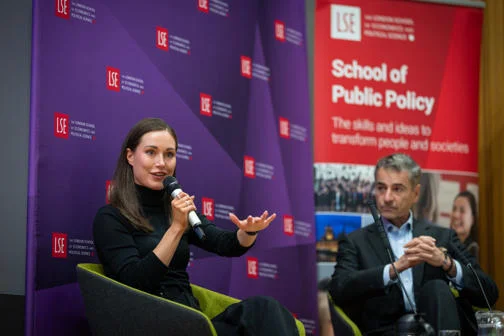 Sanna Marin and Andres Velasco