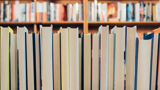 Books in library