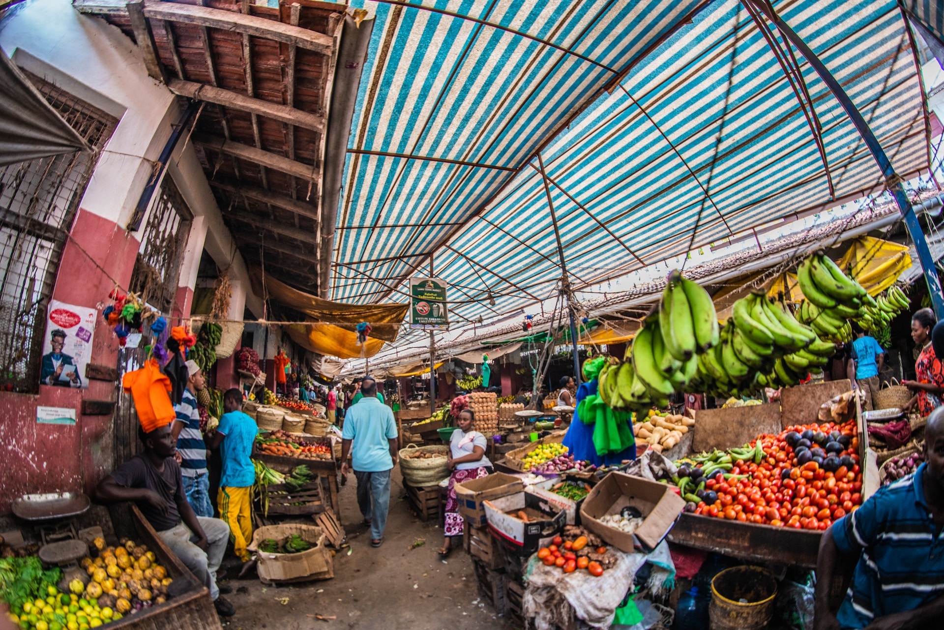 Kenya covered market