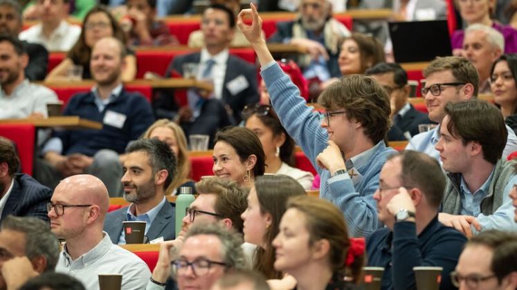 Audience at an LSE public event