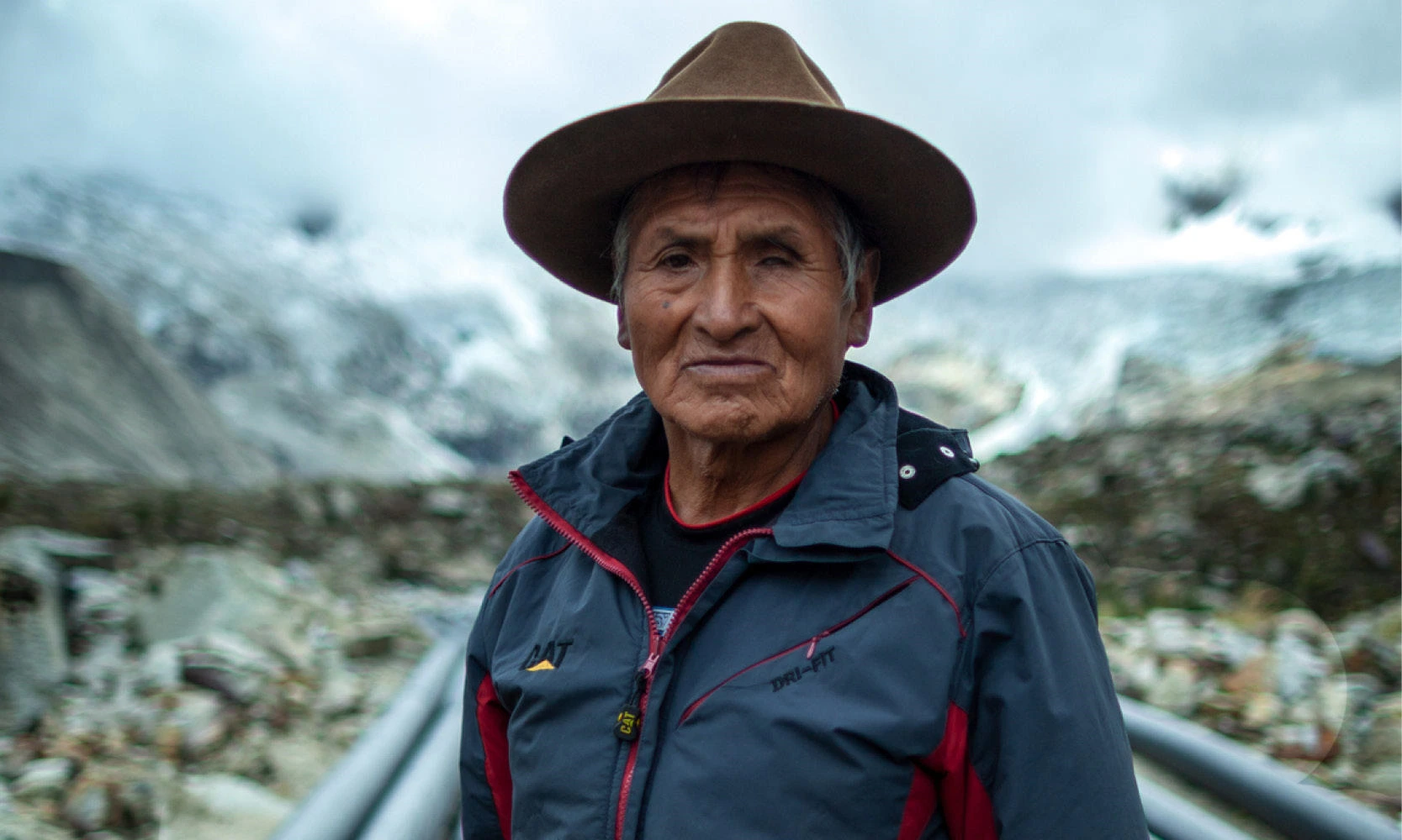 Peruvian farmer Saúl Luciano Lliuya. Credit Alexander Luna.