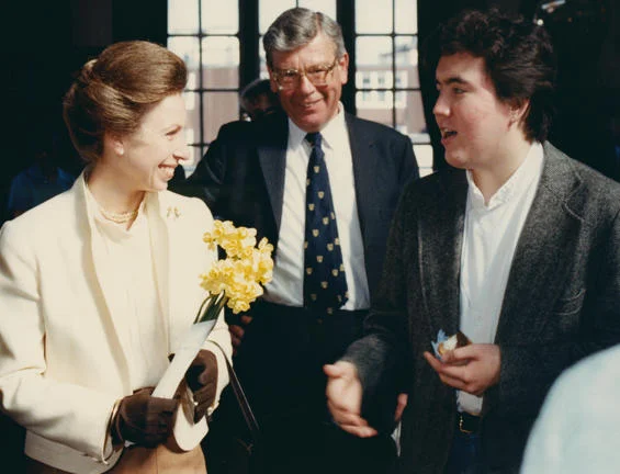 Visit of the Chancellor of the University of London, HRH Princess Anne to the School, 8 May 1986