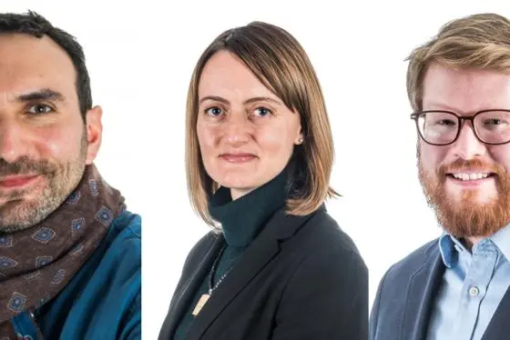 Professor Olivier Accominotti, Professor Leigh Gardner and Professor Eric Schneider