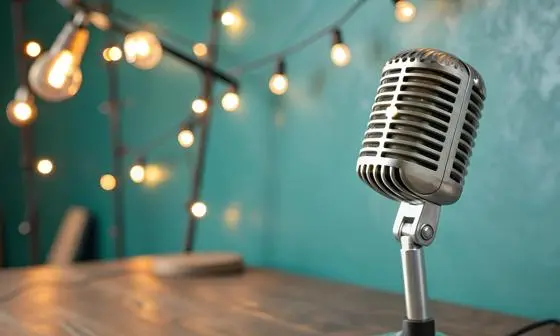 AI generated microphone