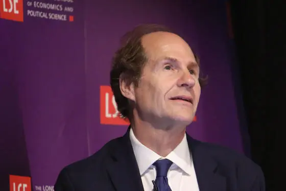 Cass Sunstein speaking at LSE