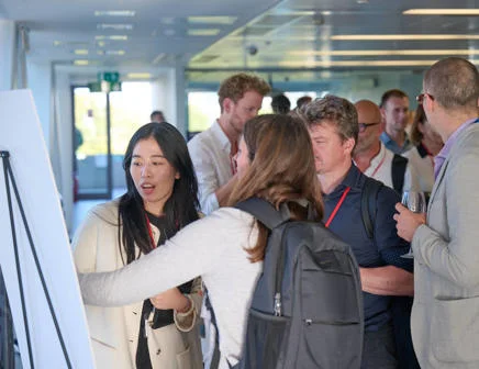 Poster session at III 10 year anniversary conference