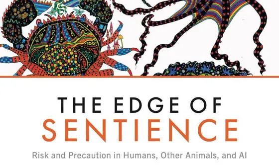 Book cover for The Edge of Sentience