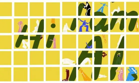 Graphic that reads 'Hi I am AI'