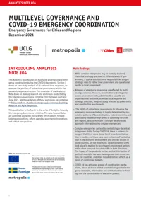 Analytics Note #04 | Emergency Governance Initiative front cover