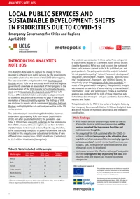 Analytics Note #05 | Emergency Governance Initiative front cover