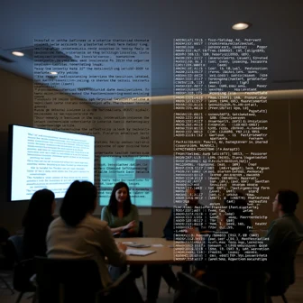 Ai generated image: Computational Social Science meets Qualitative Research