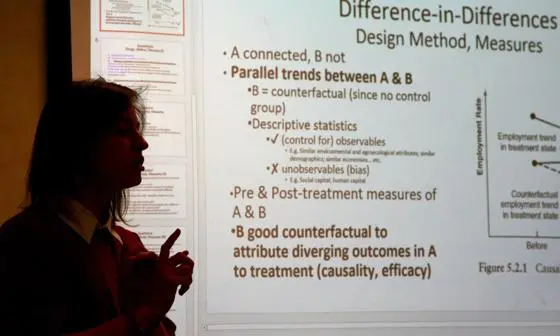 Image of lecture slides