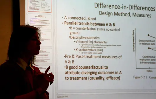 Image of lecture slides