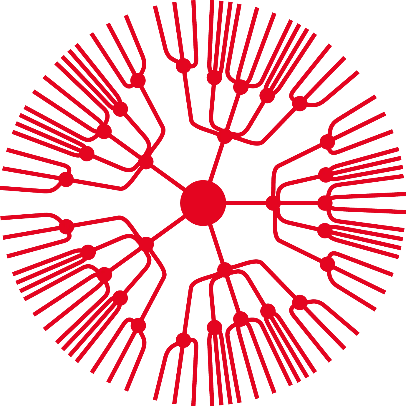 HED TREE ICON RED