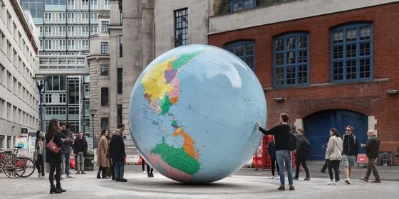 world turned upside down