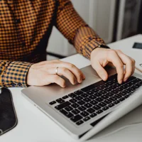 Laptop for online session