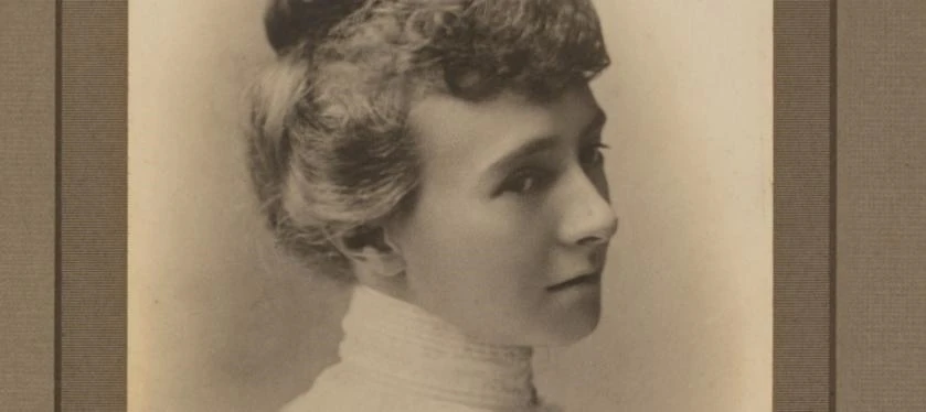 A portrait of Emily Wilding Davison.