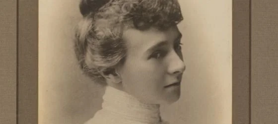 A portrait of Emily Wilding Davison.