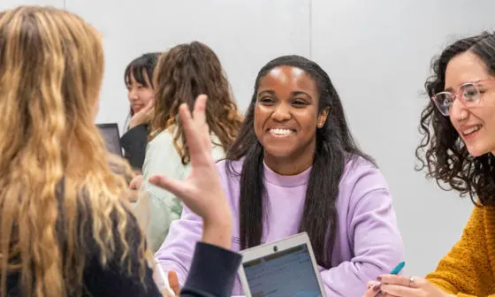 LSE Students at a seminar