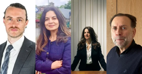 Professors Neil Cummins, Sumi Madhok, Almudena Sevilla and Martin Westlake