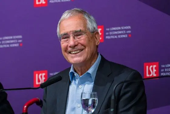 Professor Lord Nicholas Stern speaking at a Global School of Sustainability event.