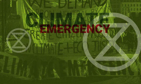 climate emergency graphics