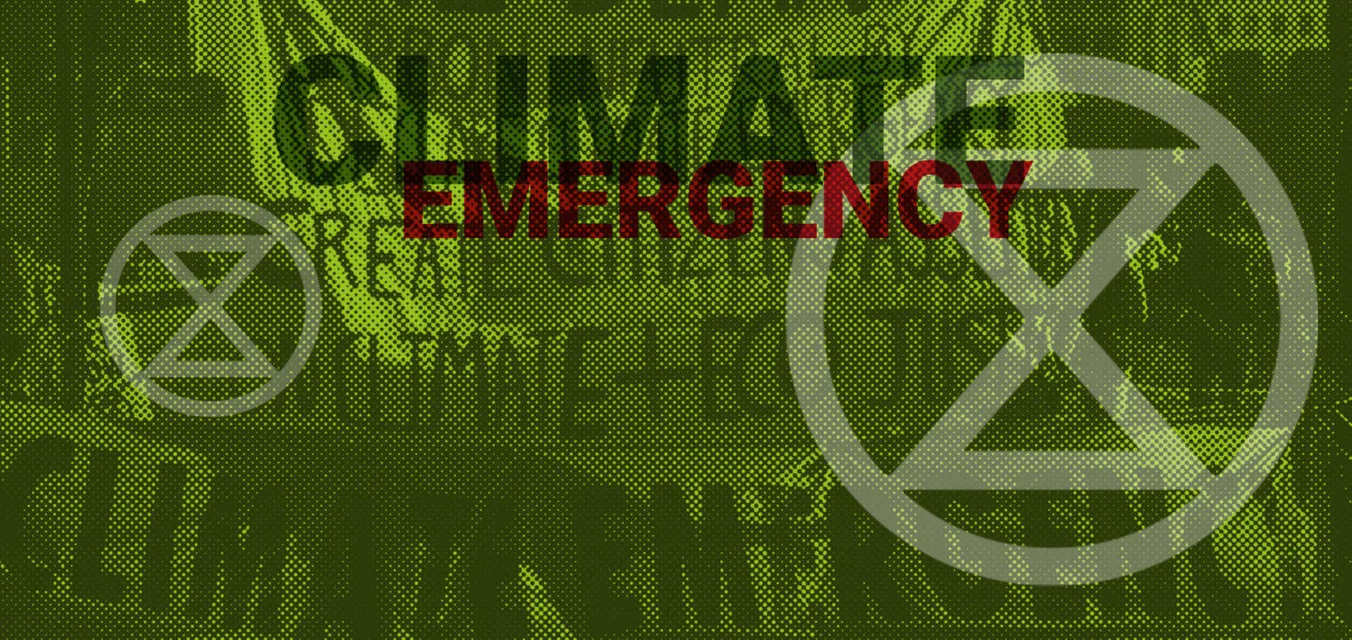 climate emergency graphics