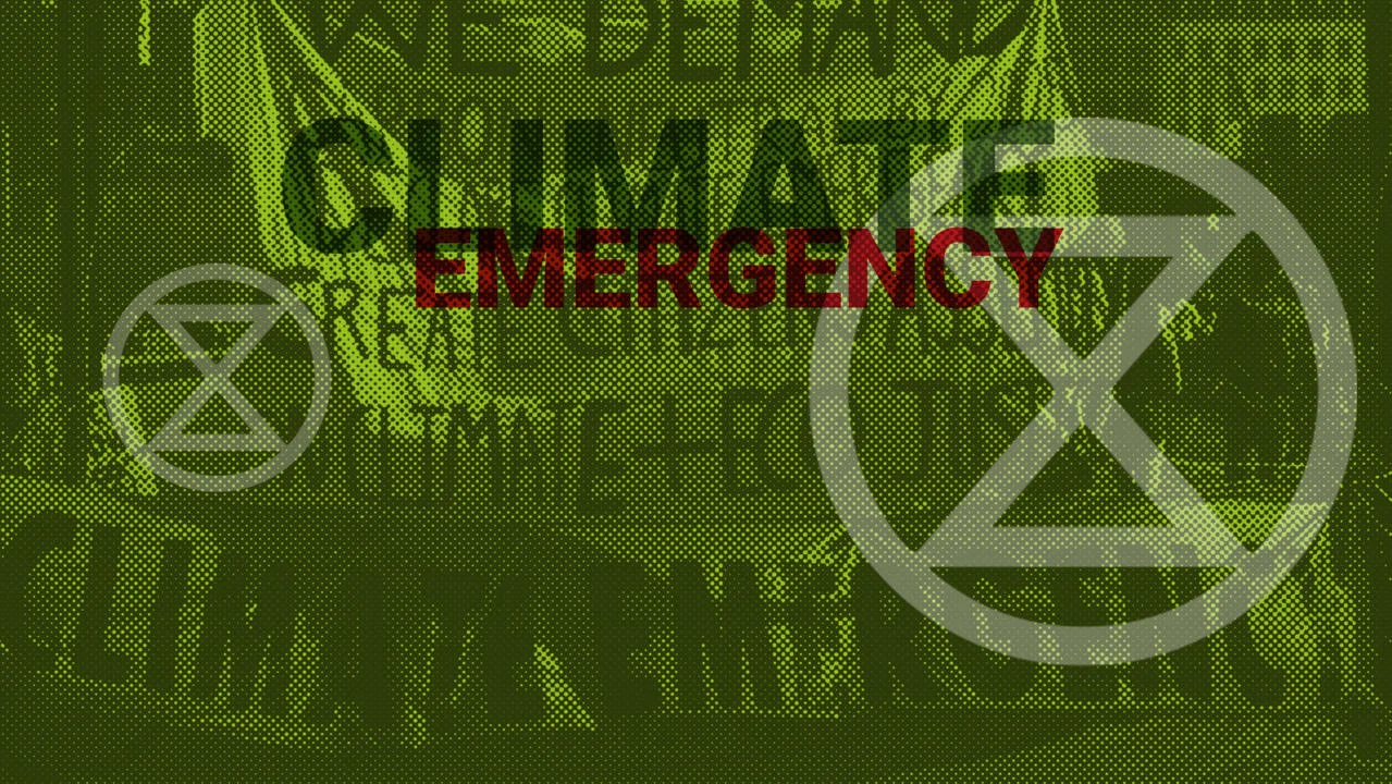 climate emergency graphics