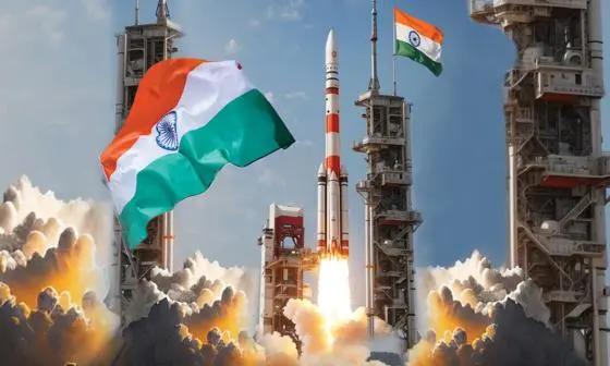 the India space programme launches Chandrayaan-3 to the moon