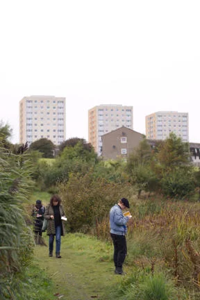 Soundwalking in St Fittick's Park