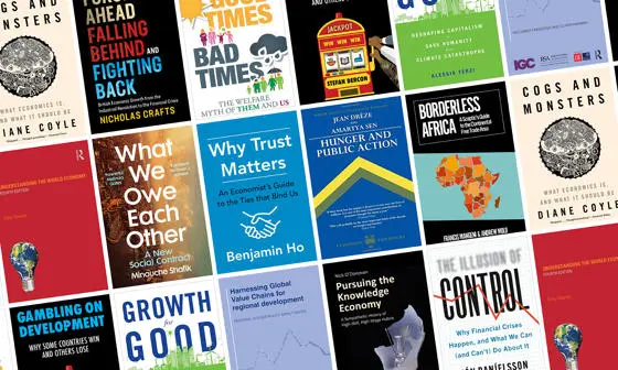 Recommended reads for understanding the economy book covers