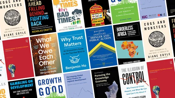 Recommended reads for understanding the economy book covers