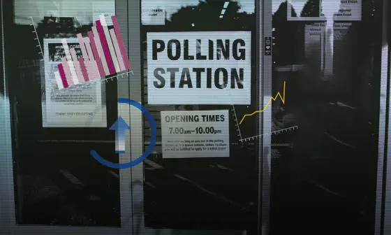 A polling station