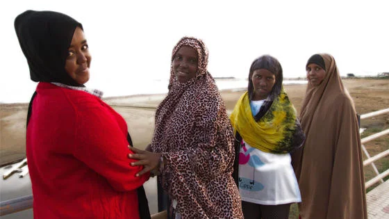 A group of Somali women
