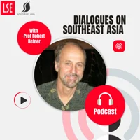 Promo graphic for the Dialogues on Southeast Asia podcast featuring Prof Robert Hefner