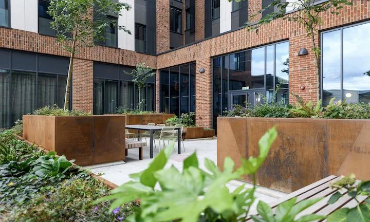 Robeson House Courtyard