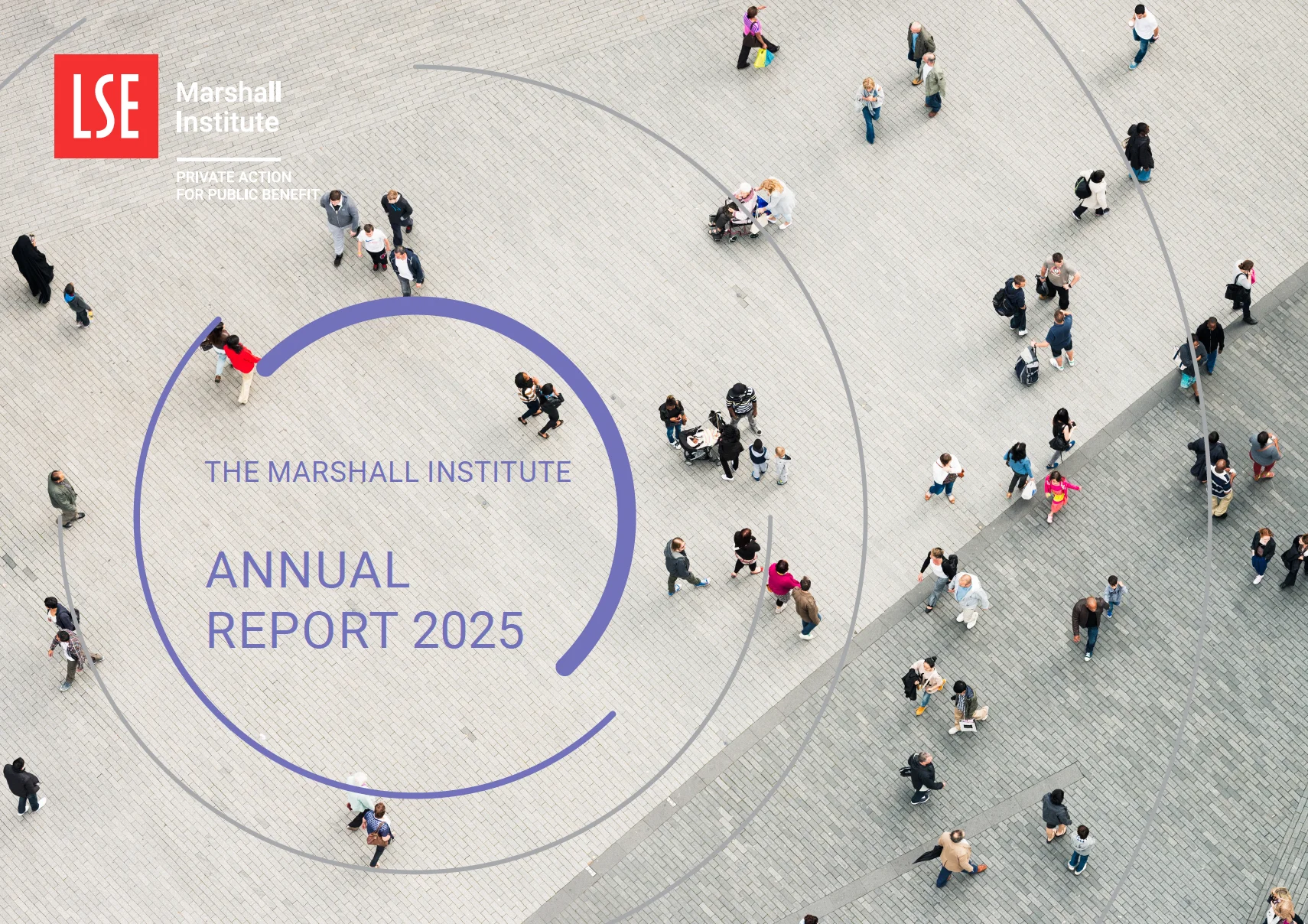 Title page of Marshall Institute Annual Report from 2025