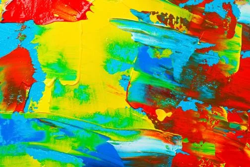 paint splotches