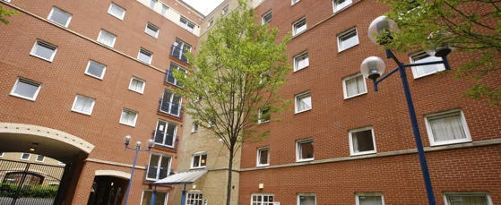 An exterior view of the Sidney Webb House accommodation building at LSE