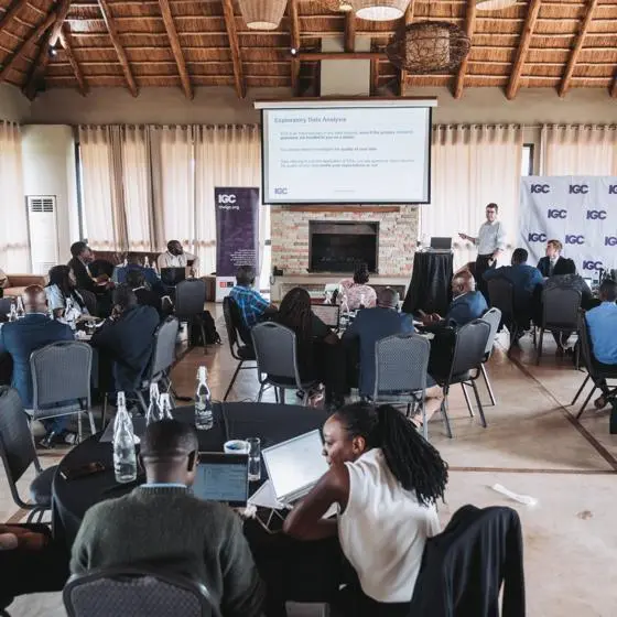 First edition of the ZEL Data for Policy Workshop, February 2025. Photo by IGC via Grey Rabbit Media, Lusaka