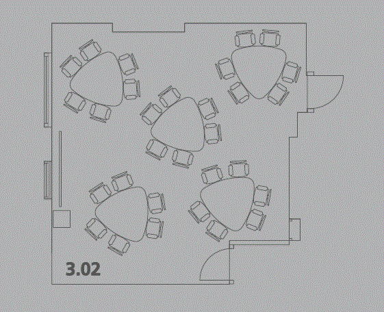 Floorplan of KSW.3.02