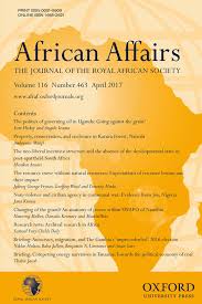 African Affairs, Publication