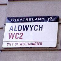 Street Sign - Aldwych