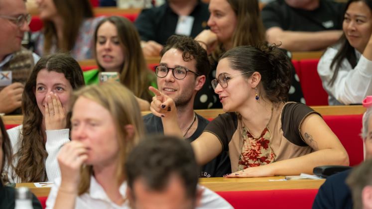 Audience members at an LSE public event