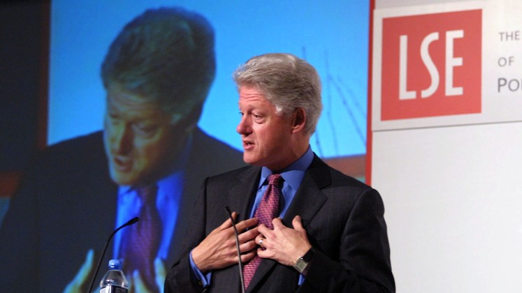 Bill Clinton at LSE